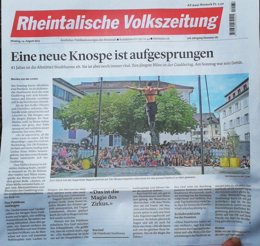 Rheintalische Volkszeitung · Switzerland · 2023
