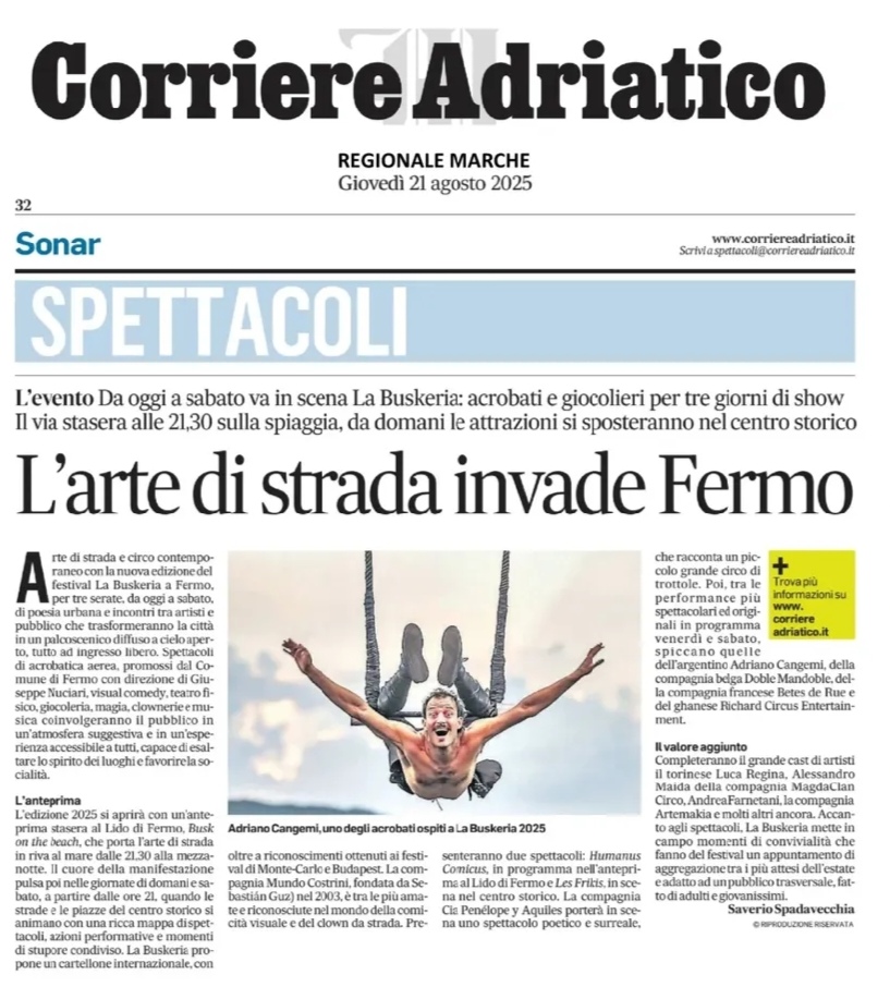Corriere Adriatico · Italy · 2025
